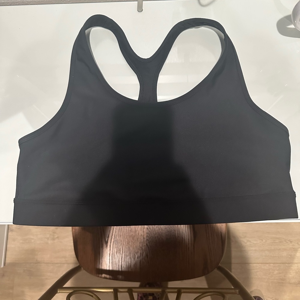 Old navy Black Racerback Sports Bra